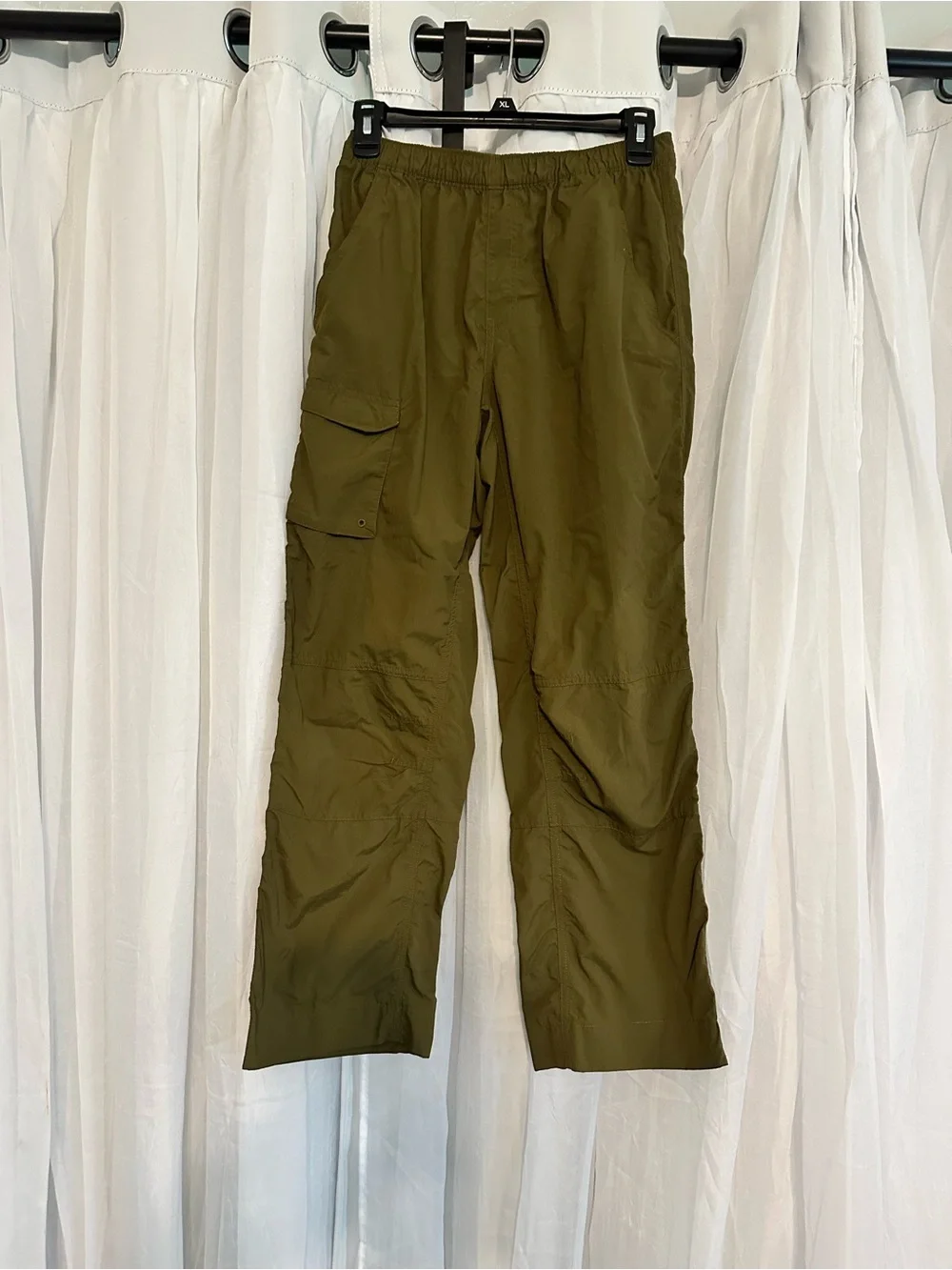 Columbia Youth xl light weight olive green Cargo/utility pants - Picture 2 of 10